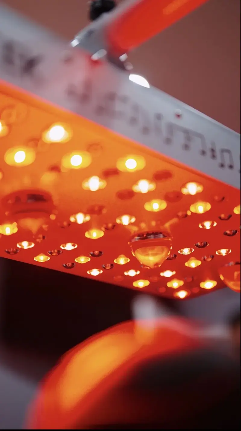 Red and near-infrared light therapy panel